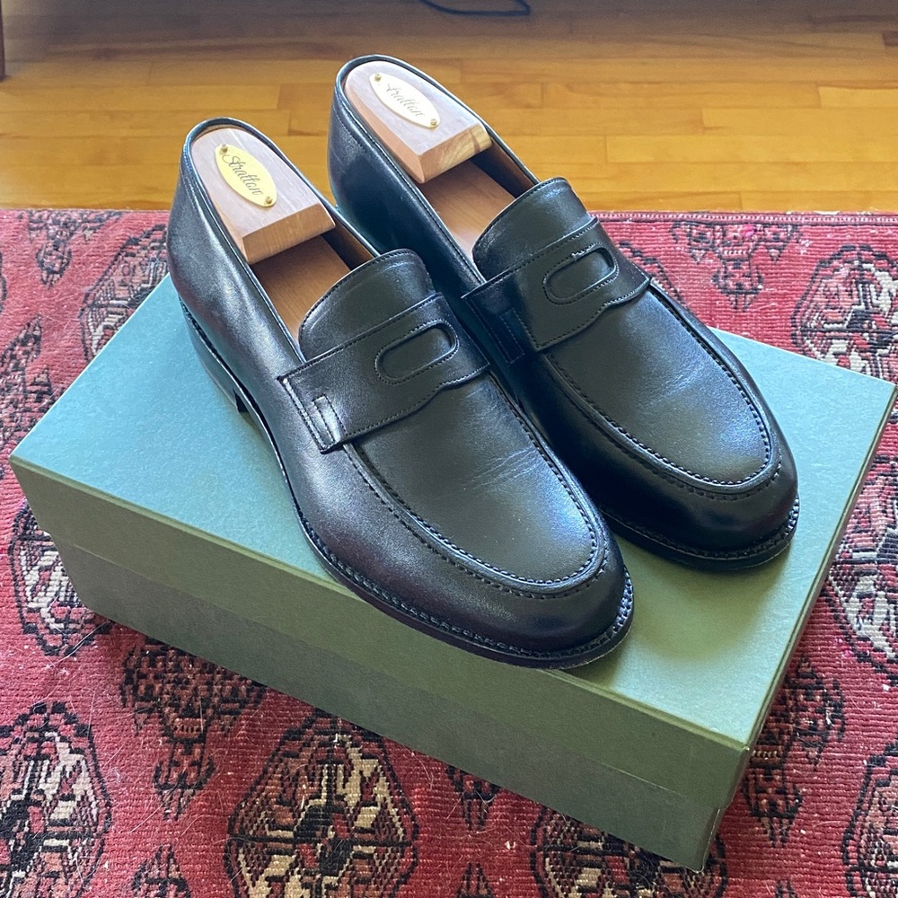 Beckett Simonon Roy loafers black calf